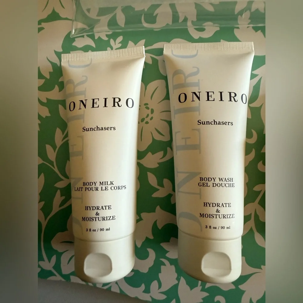 ONEIRO  Sunchasers #4 Piece Set & A Travel Bag .